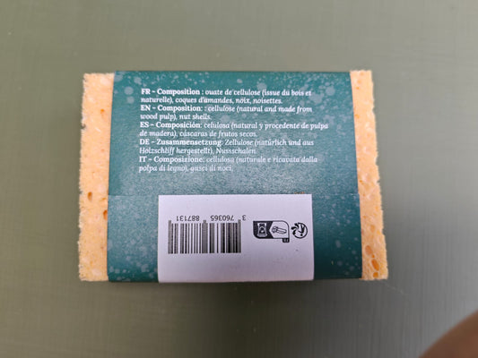 Spugne vegetali compostabili – 2 pezzi